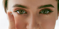 Wazig zicht: Contactlenzen