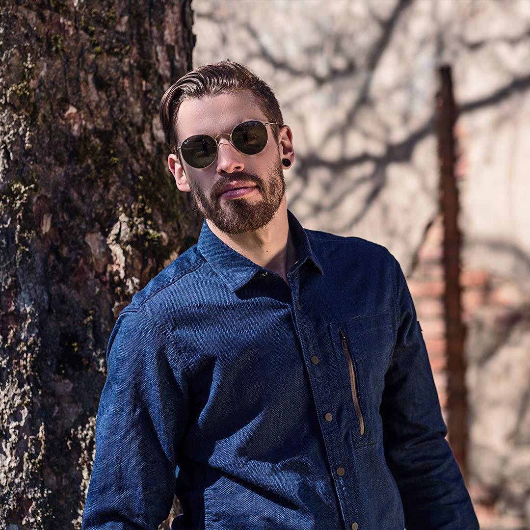 Ray-Ban Round Metal RB3447