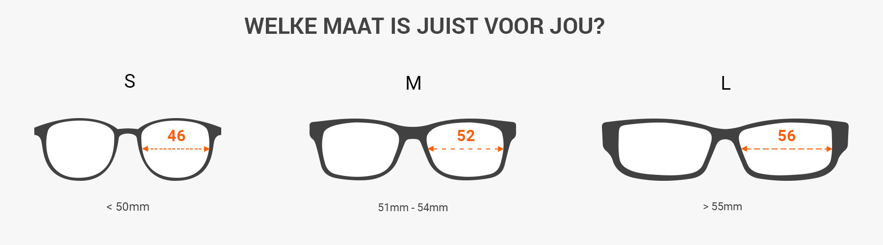 Coöperatie Lol Isoleren Zonnebril maat: Welke maat heb je nodig? | Lentiamo