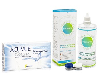 Acuvue Oasys for Astigmatism (6 lenzen) + Solunate Multi-Purpose 400 ml