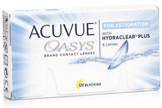 Acuvue Oasys for Astigmatism 6 lenzen