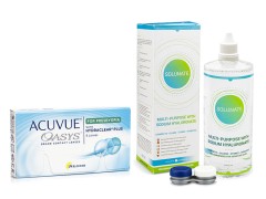 Acuvue Oasys for Presbyopia (6 lenzen) + Solunate Multi-Purpose 400 ml met lenzendoosje