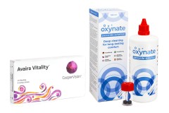 Avaira Vitality (6 lenzen) + Oxynate Peroxide 380 ml met lenzendoosje