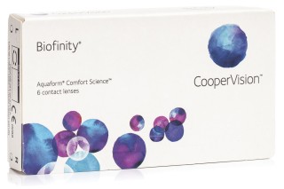 Biofinity 6 lenzen