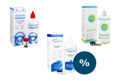 35% korting op geselecteerde lenzenvloeistoffen