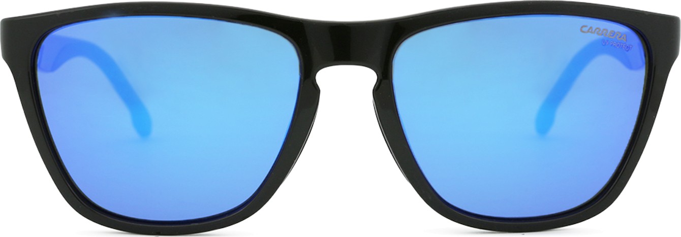 Carrera sunglasses blue best sale frame