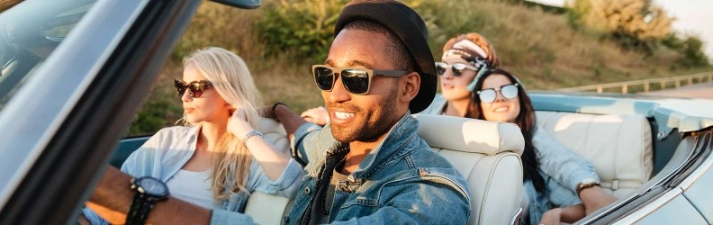 SODQW Nachtrijbril, HD-nachtzicht Anti-glare veiligheidsbril Gele lens voor rijden 's nachts, UVA UVB-bescherming (Gouden montuur/nachtzichtbril
