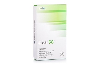 Clear 58 (6 lenzen)