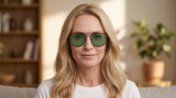 Izipizi Sun #Cruise Black Green lenses Gegenereerde afbeelding