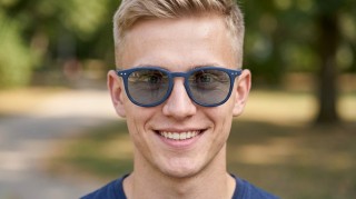 Izipizi Sun #E Navy Blue Gegenereerde afbeelding