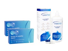Lenjoy Bi-weekly Aqua+ (12 lenzen) + Vantio Multi-Purpose 360 ml met lenzendoosje