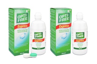 OPTI-FREE Express 2 x 355 ml met lenzendoosjes