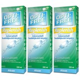 OPTI-FREE RepleniSH 3 x 300 ml met lenzendoosjes 9546