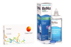 Proclear Compatibles Sphere CooperVision (6 lenzen) + ReNu MultiPlus 360 ml met lenzendoosje