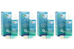 SOLOCARE AQUA 4 x 360 ml met lenzendoosjes