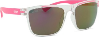 Uvex Rookie Clear Pink/Mir. Pink S5330779316 (voor 6 - 10 jaar)