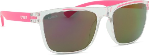 Uvex Rookie Clear Pink/Mir. Pink S5330779316 (voor 6 - 10 jaar)