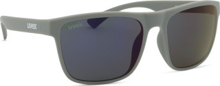 Uvex Rookie Grey Matt/Mir. Blue S5330775516 (voor 6 - 10 jaar)