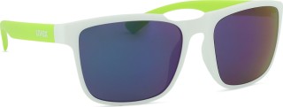 Uvex Rookie White Lime M/Mir. Green S5330775616 (voor 6 - 10 jaar)