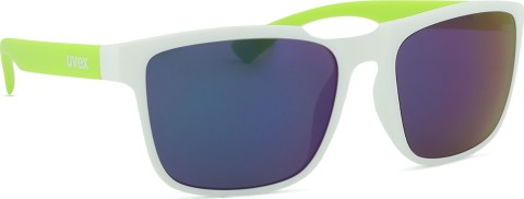 Uvex Rookie White Lime M/Mir. Green S5330775616 (voor 6 - 10 jaar)